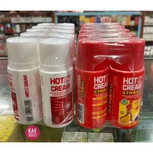 (Paket Grosir 1 Bal isi 10botol) Hotin Cream Botol 60g x 10botol*