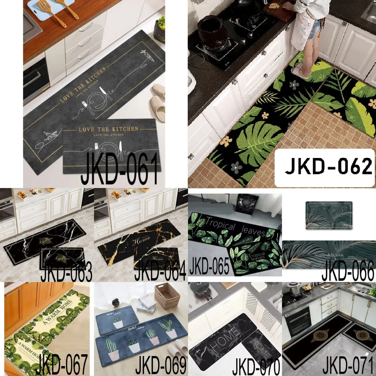 KESET DAPUR 2in1  Bahan Serap Lembut (antislip)