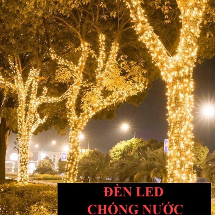Đèn Led Dây Trang Trí 50M 100M 20M   Đèn Nháy Trang Trí Noel, Quán Cà Phê,Led Cuốn Cây Ngoài trời
