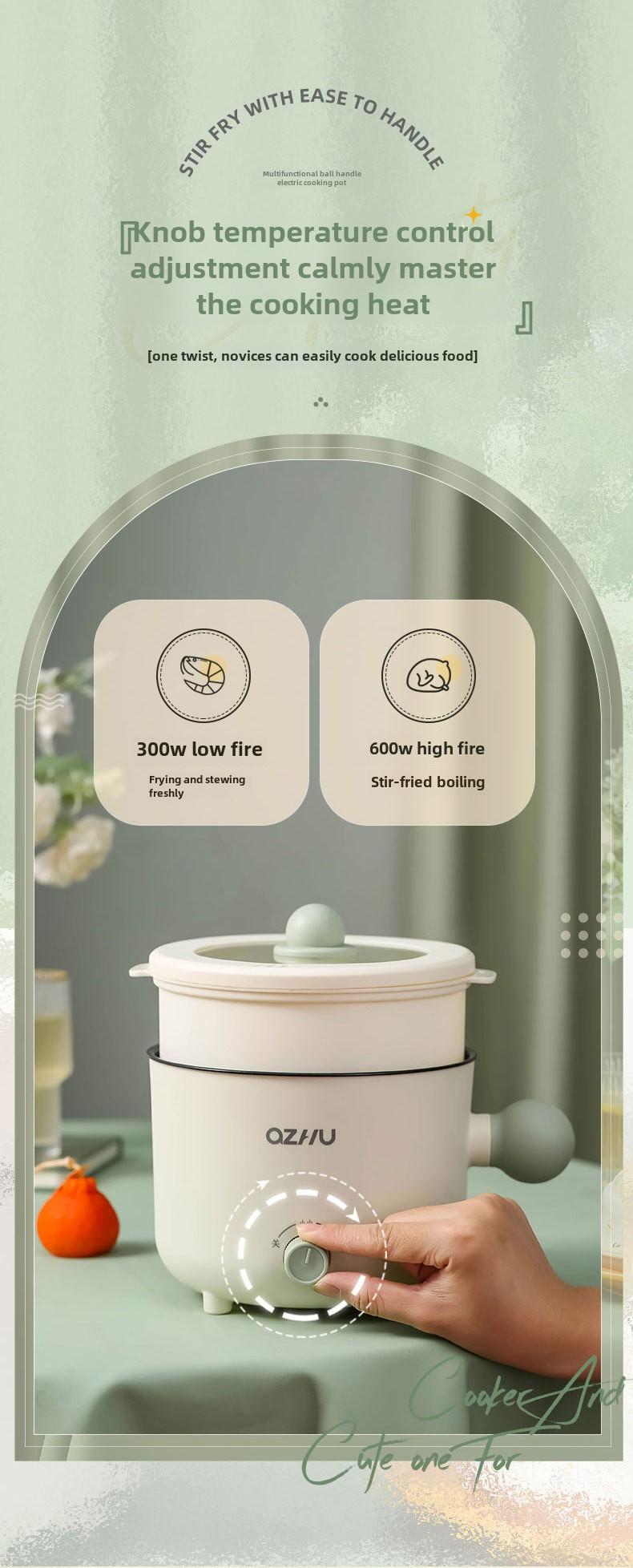 Product Introduction of Versatile All-in-One Pot for Couples in Apartments Cookware 4