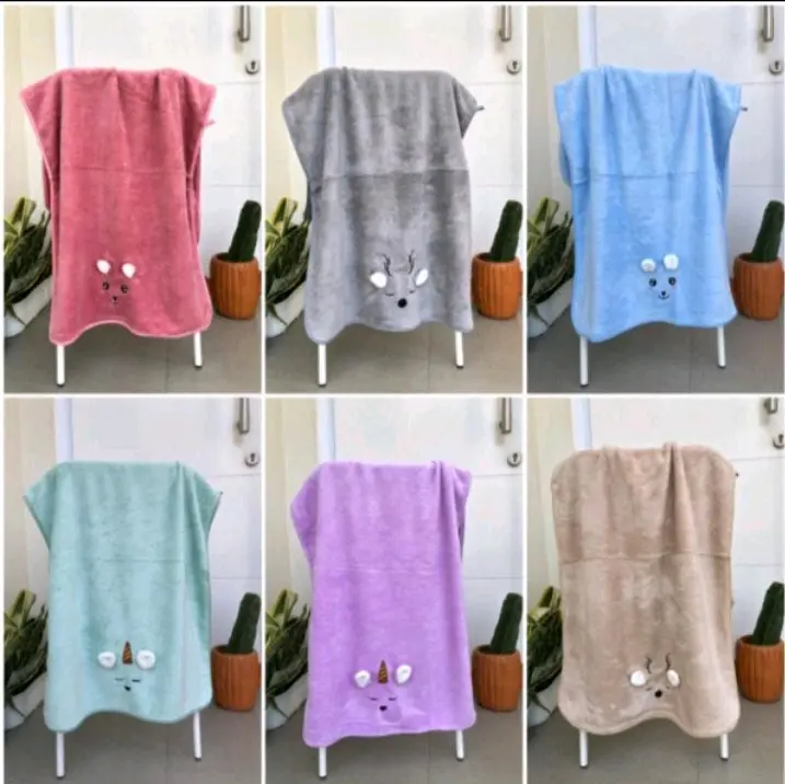 HANDUK BAYI KARAKTER MICROFIBER SUPER HALUS Bayi 1