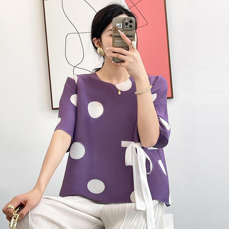 LAUP CLOTHING - ÁO LÒ XO LI NHUYỄN CHẤM BI FREESIZE ĐẾN 70KG 3