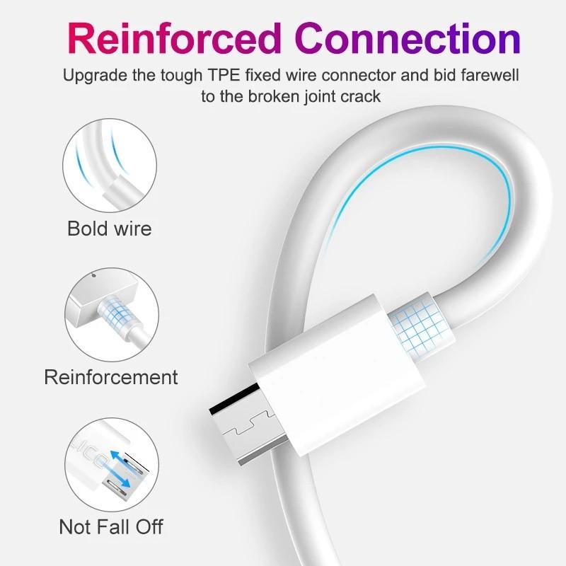 Product Introduction of Dây Cáp Sạc Nhanh Micro USB Cho Điện Thoại Samsung Oppo Xiaomi Vivo Huawei Android 7