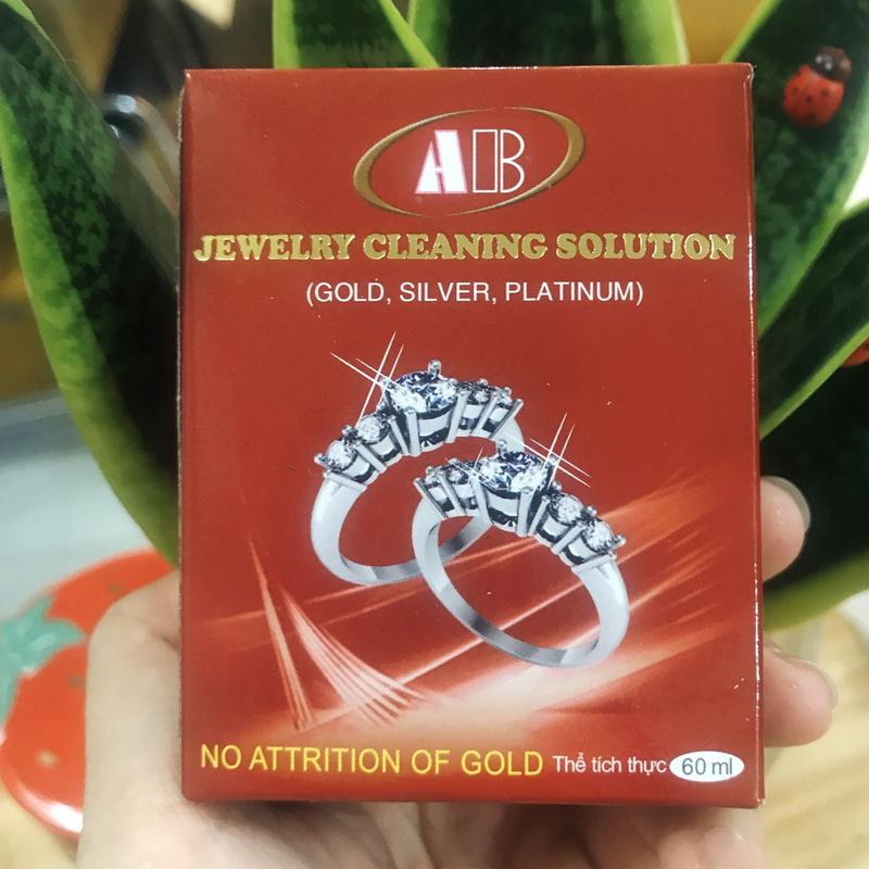 Nước rửa nữ trang AB làm sạch làm sáng trang sức của bạn