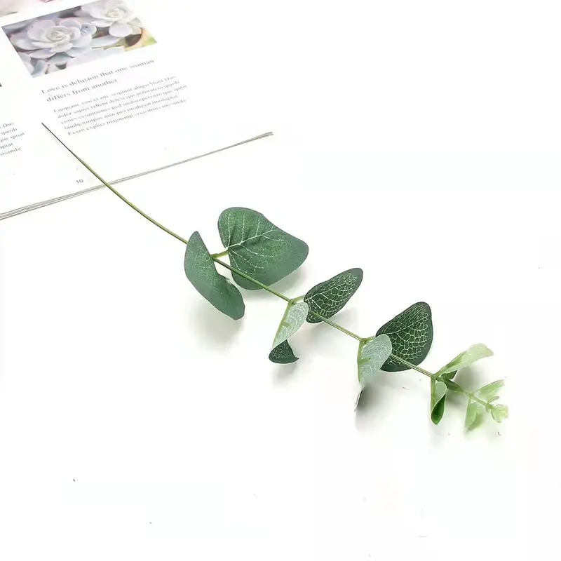 [COD] Zeita - 1pc - DAUN DOLLAR BUNGA PLASTIK PALSU MURAH ARTIFICIAL DEKORASI HIAS 1