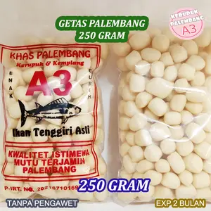 Getas palembang kualitas 2 ikan tenggiri kretekkan ikan tenggiri kretekan ikan asli palembang