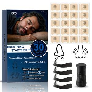 Dilatador Nasal, 1 Set de Dilatador Nasal para Hombres y Mujeres, Kit Inicial de Ejercicios Respiratorios, Equipo de Fitness y Entrenamiento para Gimnasio en Casa