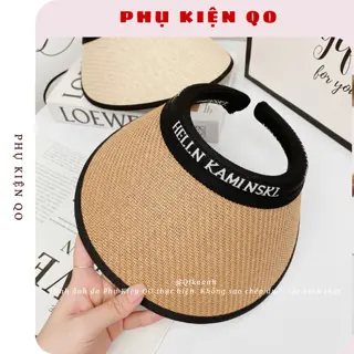 Nón chóp nữ, nón cói nửa đầu Hot Trend chống nắng vành rộng chống tia UV MCH34 OAHU STORE 3