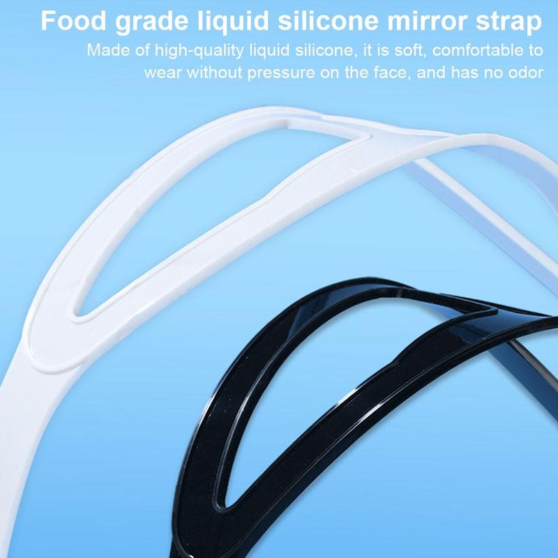Product Introduction of Underwater Diving Masks Snorkeling Adult Oval Silicone Anti-Fog Goggles Swimming Fishing Men Women Wide View Adjustable Strap 44