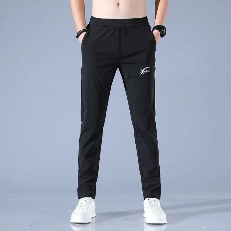 Quần dài ống suông unisex chất thun co giãn 4 chiều cao cấp, phong cách thể thao, mặc thoáng mát, quần dài nam nữ Sport Tập Gym Tập Thể Dục