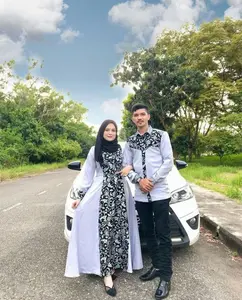 Couple Gamis Zoyah Gamis busui Dress kondangan viral spesial lebaran 2025 terlaris