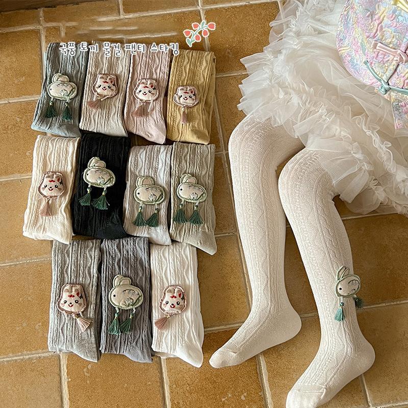 Product Introduction of Quần Dài Legging Cho Bé Gái, Mềm Mại Và Ấm Áp, Quần Tất, Thích Hợp Cho Trẻ Em Đi Học, Tất Trắng, Quần Dệt Kim Cotton Thun 17