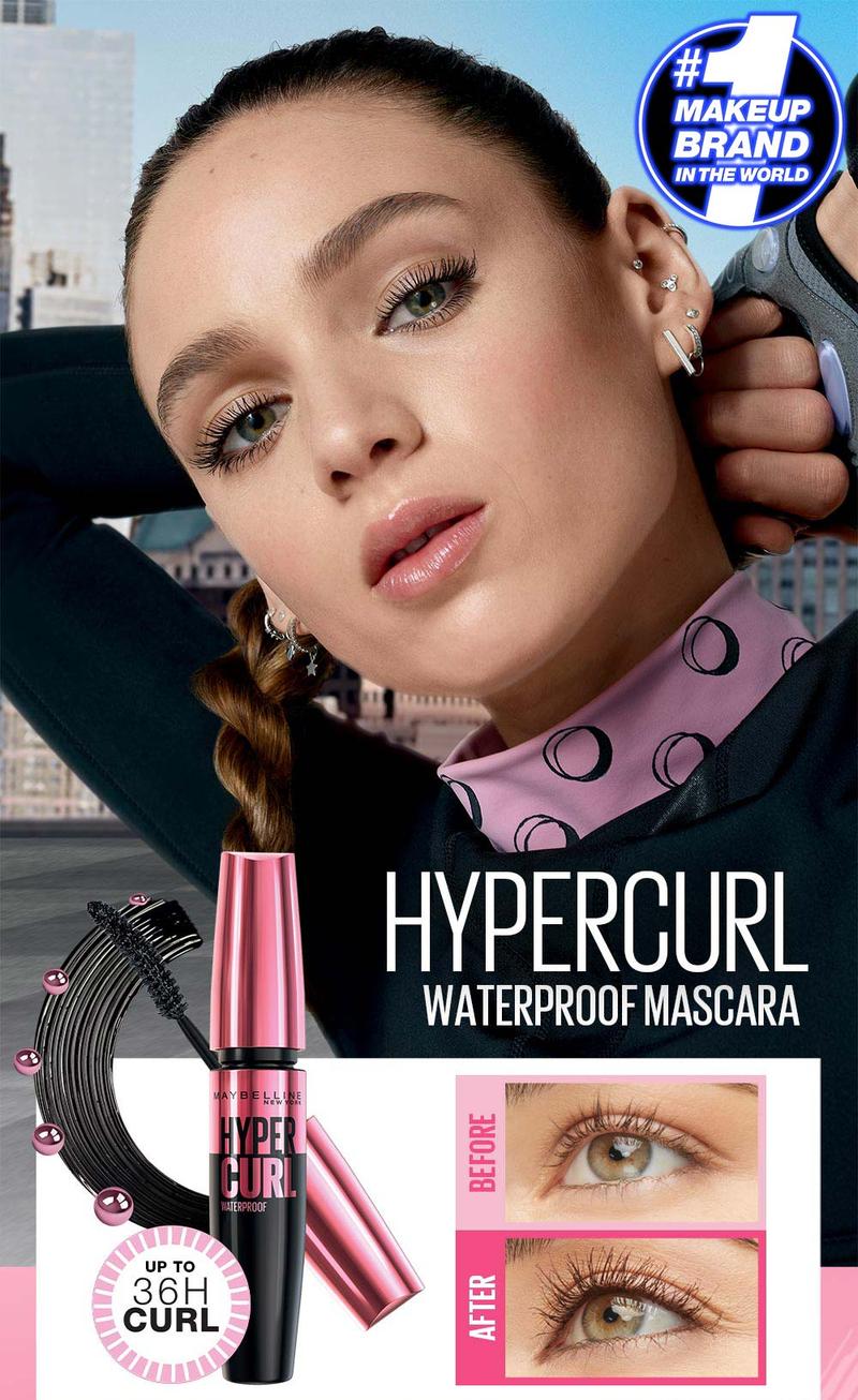 MAYBELLINE Volume Express Hypercurl Waterproof Mascara 9.2 ml Maskara Eye Make up Bulu Mata Panjang Tebal Tahan MAYBELLINE Volume Express Hypercurl Waterproof Mascara 9.2 ml Maskara Eye Make up Bulu Mata Panjang Tebal Tahan