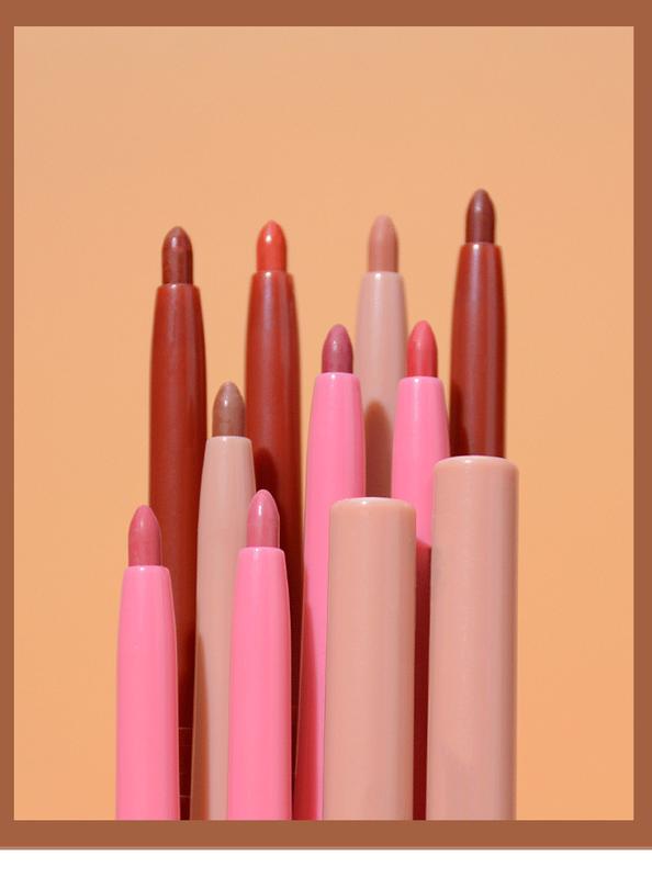 Product Introduction of Makeup 18 Colors Lip Liner Velvet Lip Liner Nonstick Cup Long Lasting Waterproof Eyeliner Cosmetic 6