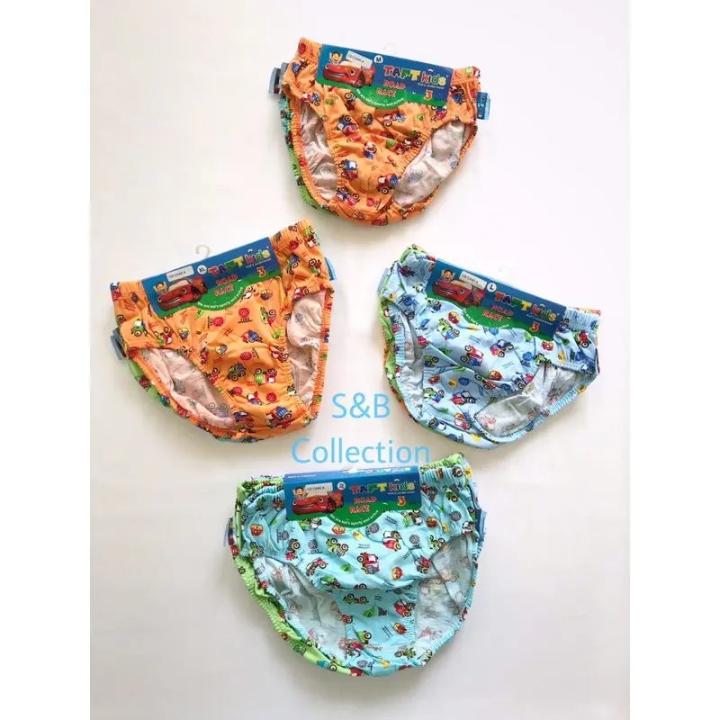 [3 pcs] CD ANAK COWOK | celana dalam anak laki AGREE bermotif l CD anak cowok berwarna Fashion ukuran l warna random 1