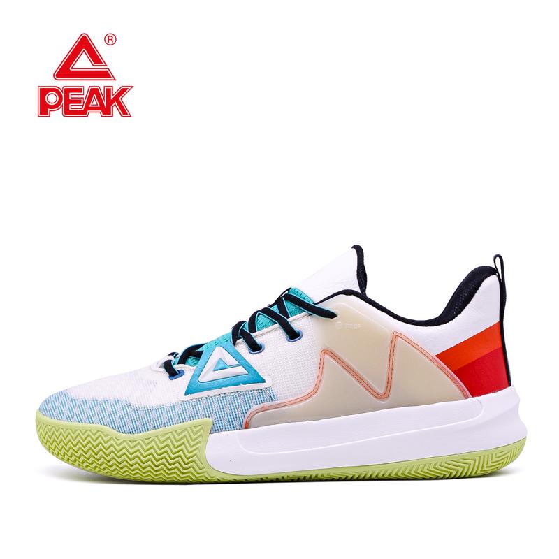 Giày bóng rổ nam Outdoor PEAK Basketball Công nghệ Super P-motive E242221A Chống Trơn Trượt
