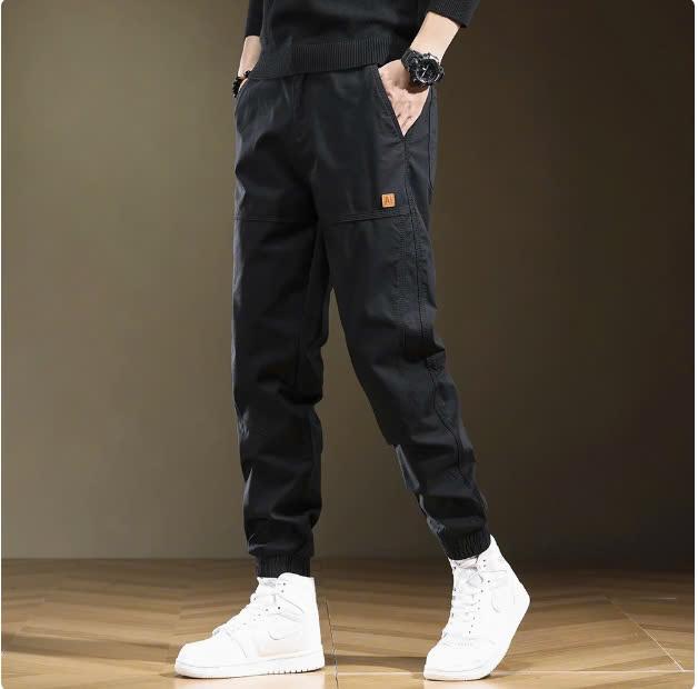 Quần Jogger nam nữ, quần kaki cao cấp nam nữ phong cách cao cấp co giãn có khoá kéo