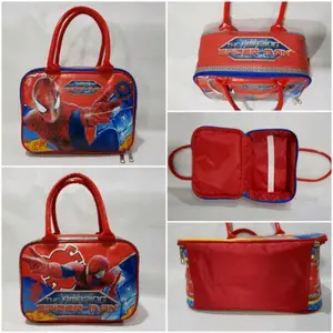 Tas Koper Kecil, Tas Bayi, Tas Kosmetik, Tas Bekal Anak Karakter Spiderman