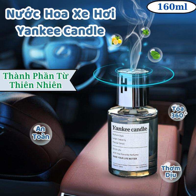Nước Hoa Yankee Candle Hương Thơm Pháp Khử Mùi Trong Phòng, Trên Xe Khuyếch Tán Hương Thơm 360 Độ An Toàn Cho Phụ Nữ Và Trẻ Nhỏ Dầu Thơm Phòng