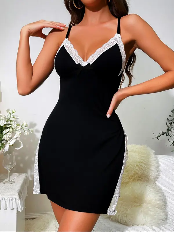 Women's Cami Nightdress, Sexy Comfy Nightgown for Women, Ladies Sleepwear for All Seasons, Loungewear 0