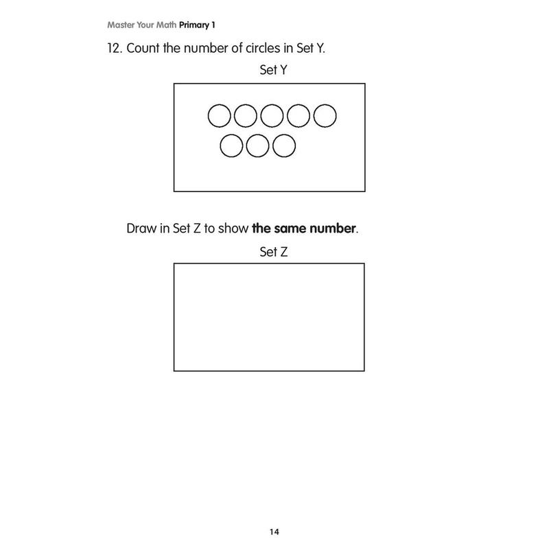Product Introduction of original Master Your Math Primary 1/Primary 1 Math/Math Assessment | Singapore MOE Syllabus Math Assessment Books 9