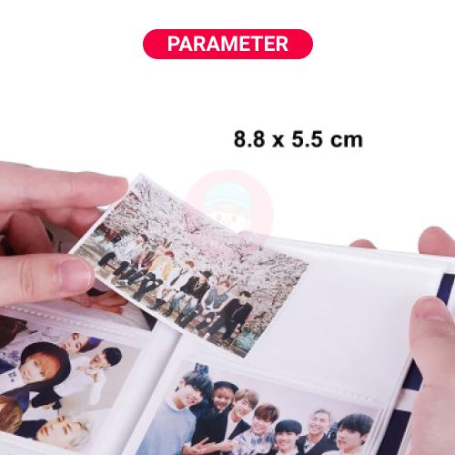 Product Introduction of Photocard Lomo Holder 120 Pocket Capacity Name Card Album Candy Color ID Card Holder Foto Book 12