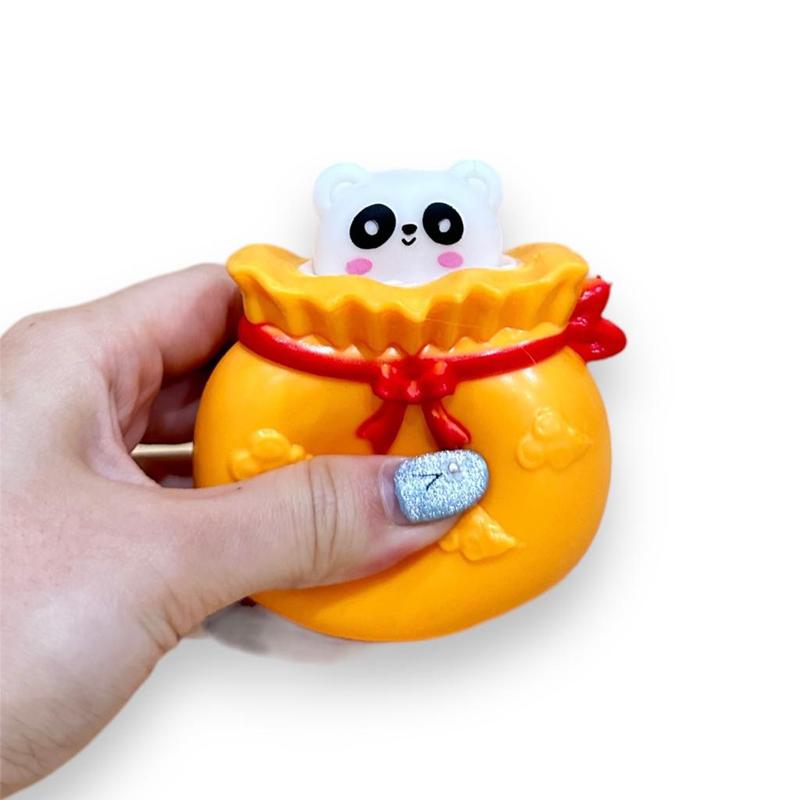 mainan pencetanimal in pouch pop up lucky bag binatang squeeze squishy 0