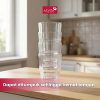 Gambar ASVITA Gelas Plastik Matcha 400 ML - 6 PCS - Food Grade Wadah Minuman dari ASVITA Plastic Indonesia Kota Tangerang 5 Tokopedia