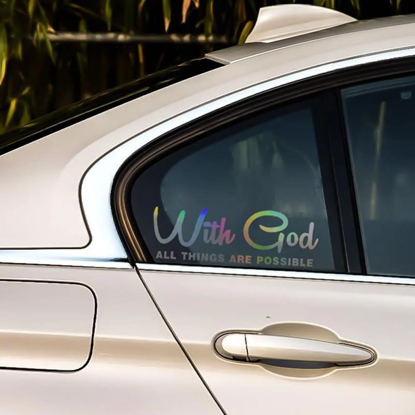 Weatherproof Universal Vehicle Decal - Inspirational Quote Sticker for ...