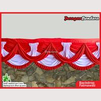 Gambar BackDrop Fatmawati Jumbo | Background Risplang Merah Putih Panjang Dekorasi Kemerdekaan HUT RI dari Juraganbendera Kota Surabaya 2 Tokopedia