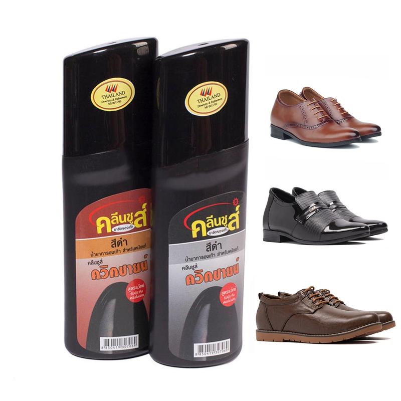 Xi Nước Đánh Bóng Giày T&Tra 45ml - dung dịch dưỡng đồ da thật