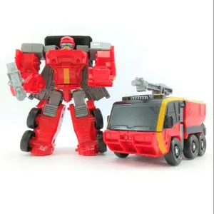 Mainan Robot Bisa Berubah Menjadi Mobil Pemadam Kebakaran - Mainan Anak Mobil Damkar Berubah Bentuk Jadi Robot