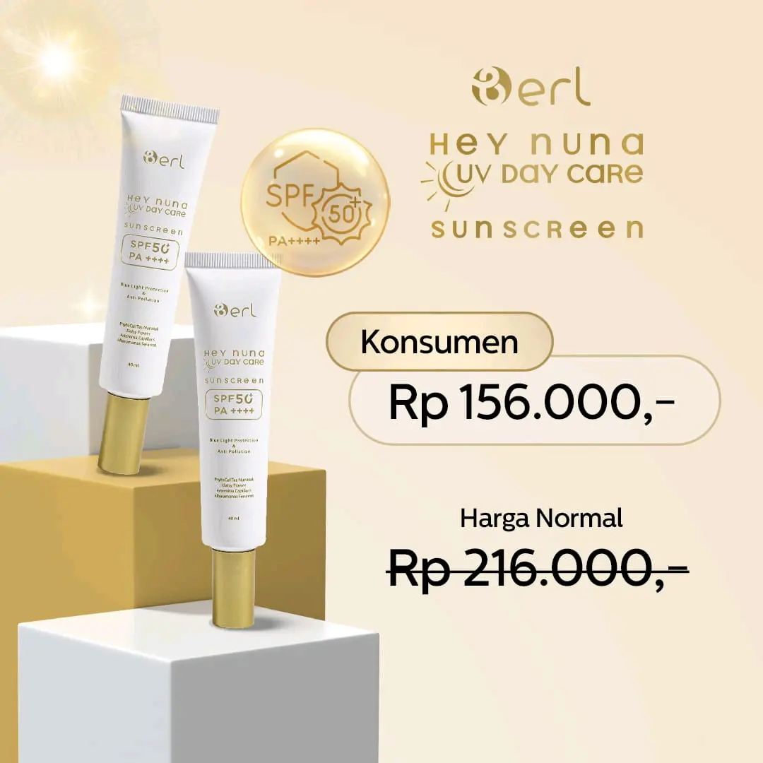 sunscreen Hay nuna berl cosmetics