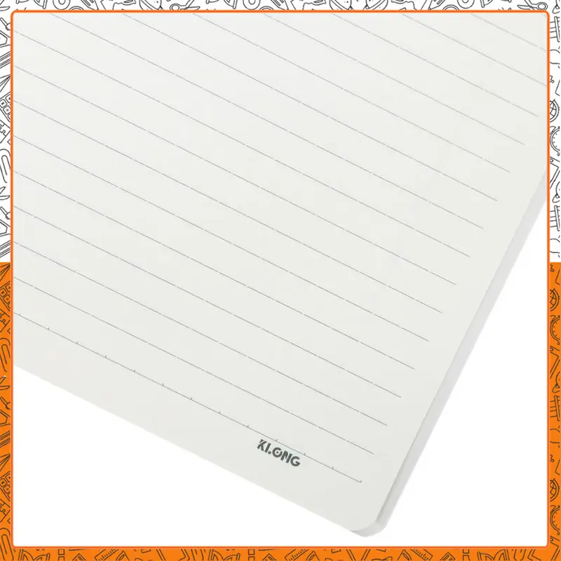 Vở Kẻ Ngang Tili Klong MS 208 Vở B5 May Dán Gáy 200 Trang 100gsm Ruột InviDot Line Cho Học Sinh 6