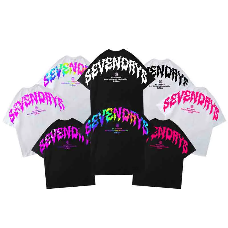 KAOS/T-SHIRT DISTRO SEVENDAYSS INFILESS Katun