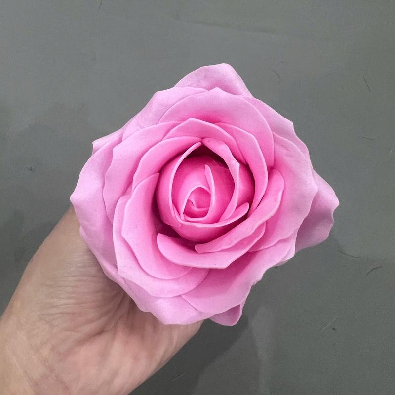 Hoa sáp 7 lớp cao cấp, cánh tim dùng để bó hoa, làm lẵng hoa 4