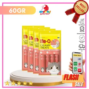 Snack Kucing Meo Creamy 60Gr (Creamy Treats)