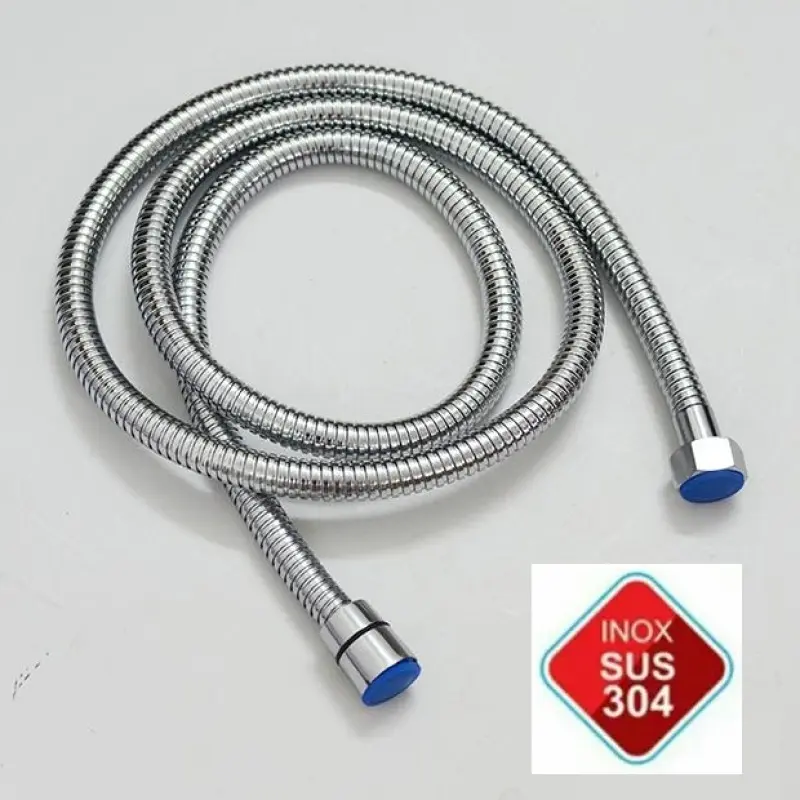 dây xịt vệ sinh hoặc sen tắm 1.2/1.4 mét inox 304