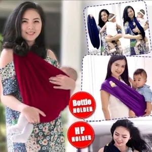 MURAH gendongan Bayi / Balita Geos + Saku Bahan PREMIUM nyaman bunda gendong gendongan monyetan bayi nylon tebal hijau soft polyester tas ransel loly pink zebra grey-brown anak bepergian multifungsi ultimo aero black