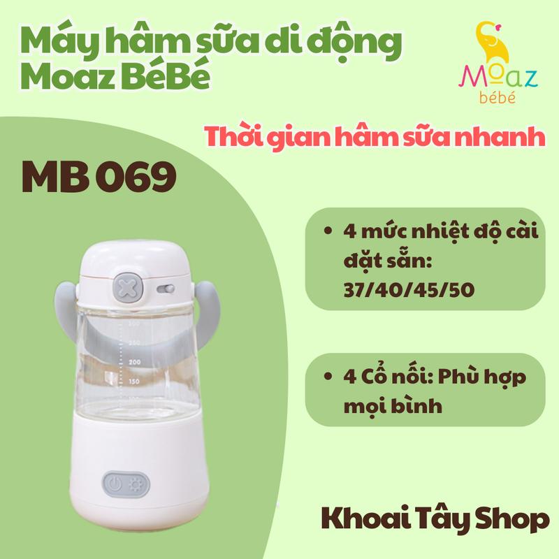 [LIVE] Máy hâm sữa, hâm nước pha sữa di động Moaz BéBé MB 069
