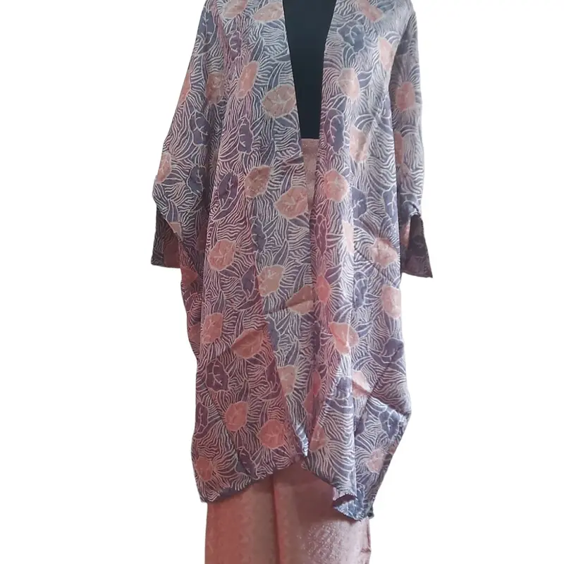 outer batik viscos mewah Atasan Baju Motif Panjang 7
