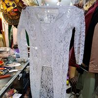 Gambar kebaya akad putih panjang - standar dari Penny Beringharjo Kota Yogyakarta 4 Tokopedia