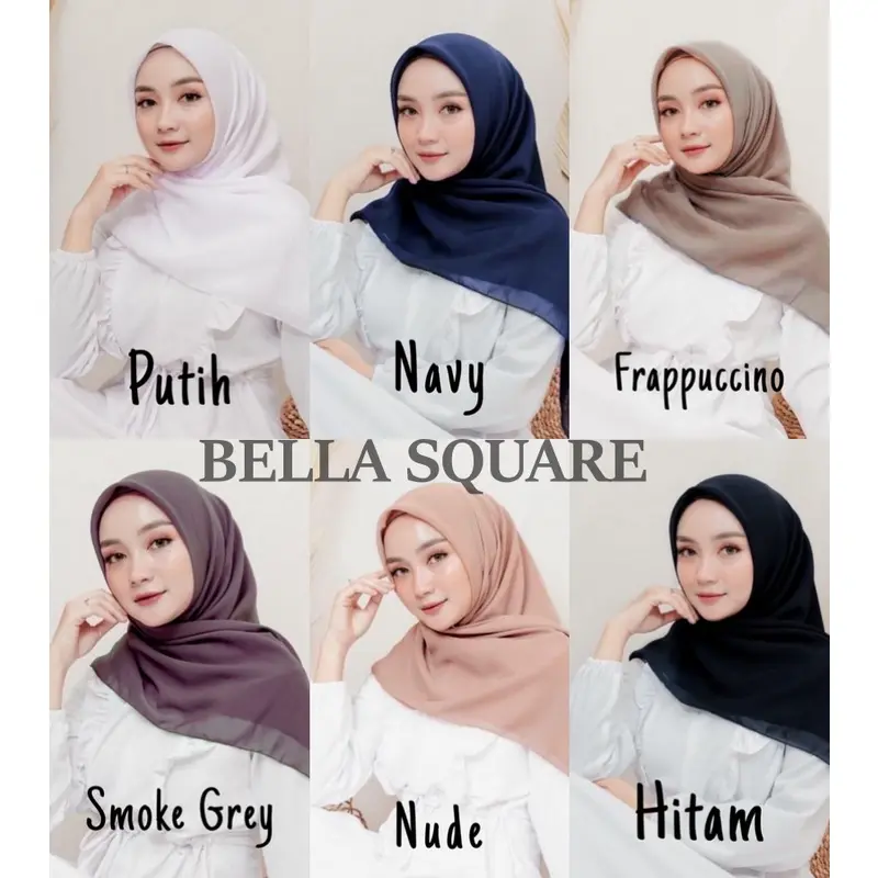segi empat bella square by RATUHIJAB