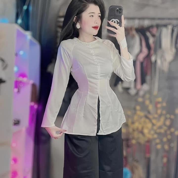 [XẢ KHO 99k] BỘ BÀ BA LỤA QUẦN SUÔNG LỤA 4
