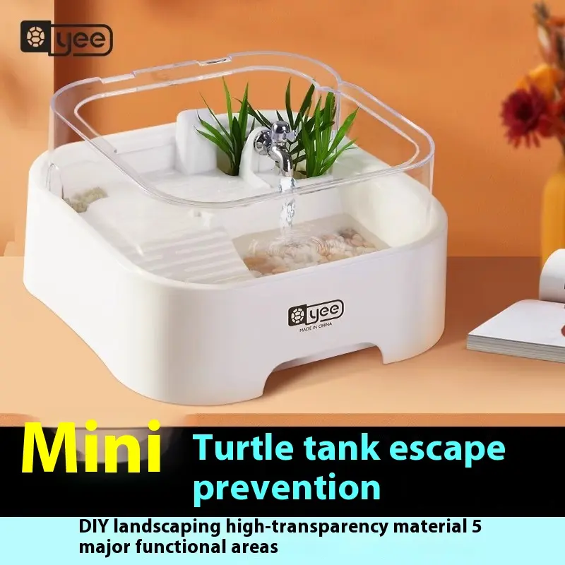 Turtle tank terrarium household tank landscaping ornaments aquarium ecological Turtle terrarium