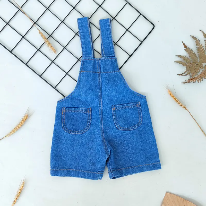 Overall Celana Baju Kodok Anak Bahan Jeans 1-6 Tahun Unisex 6