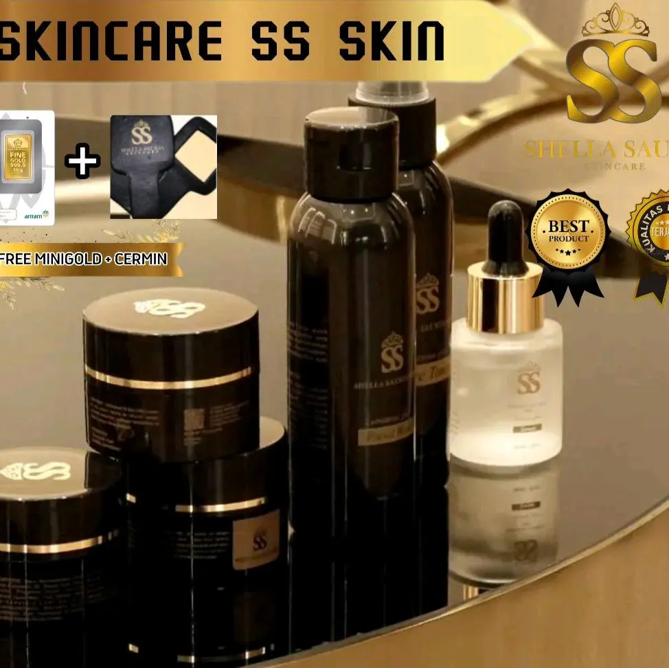 PAKET LUMINOUS GLOW FREE TAS CANTIK SHELLASAUKKA ( Perawatan Wajah)