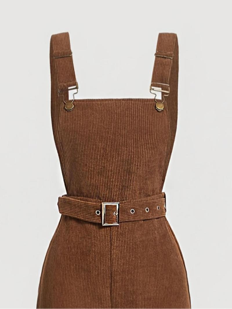Product Introduction of Women's Solid Color Overalls, Casual Comfy Overalls Jumpsuits for Daily Wear, Ladies Clothes for All Seasons, Sailors Dungarees 8