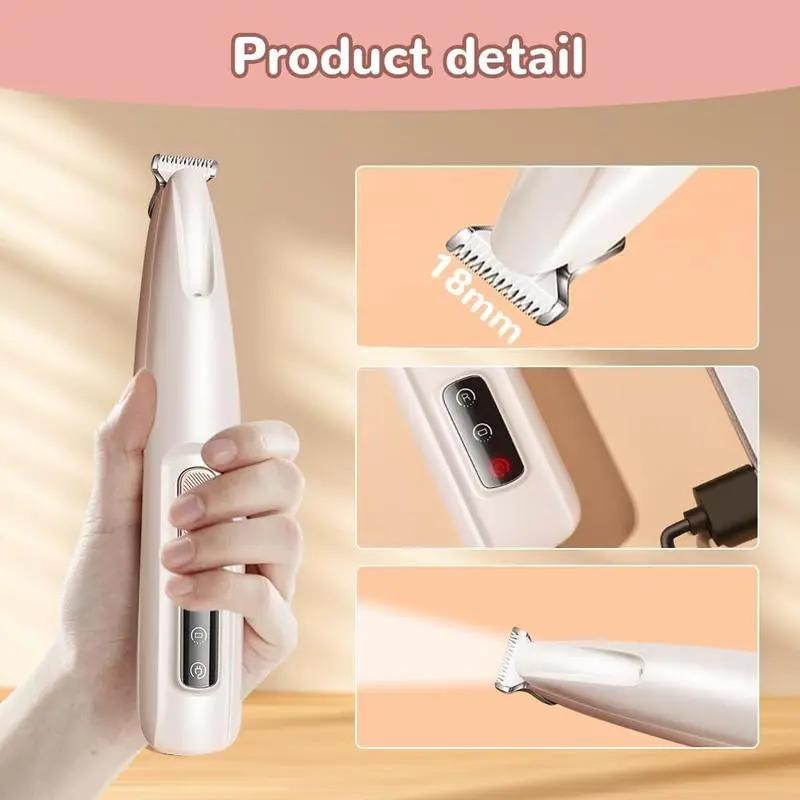 Rechargeable Pet Hair Trimmer, Multifunctional Pet Hair Shaver, Pet Grooming Tool for Dogs & Cats, Dog & Cat Grooming Supplies 6