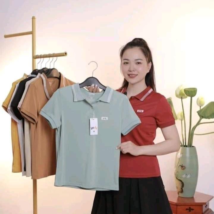 Áo phông có cổ Cotton Co Giãn 4 Chiều Thấm Hút Mồ Hôi Giá Rẻ cho Nam và nữ